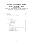 Motorola 68HC12 User`s Manual - ECSE