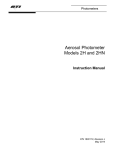 Aerosol Photometer Models 2H and 2HN