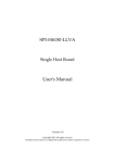 SPI-H6150-LLVA User`s Manual