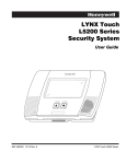LYNX Touch L5200 Series Security System