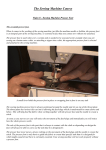 Video 8 - Sewing machine presser feet