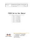 F2X03 Series User Manual - Four