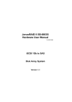 JanusRAID II SS-6603S Hardware User Manual
