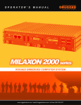 MILAXON 2100 User Manual