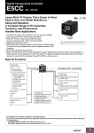Omron E5CC-QX3A5M-000 Datasheet