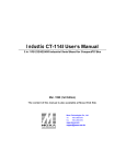 Industio CT-114I User`s Manual