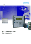 High-Speed Micro PLC Cam Controller