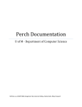 Perch Documentation - University of Manitoba