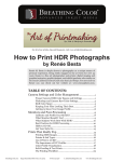 How to Print HDR Photographs