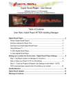 Digital Recall Player - User Manual