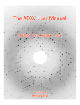Adxv User Manual - The Scripps Research Institute