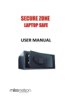 Secure Zone Laptop Safe User Manual