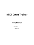 MIDI Drum Trainer