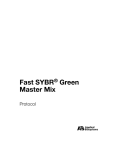 Fast SYBR® Green Master Mix Protocol