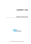 CHARON-VAX Utilities and interconnects User manual