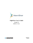 NightView User`s Guide - Version 7.5