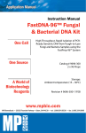 FastDNA-96™ Fungal & Bacterial DNA Kit