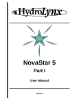 NovaStar 5 Part I User Manual