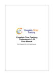 Complete Time Tracking Professional v3.12