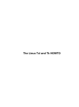 The Linux Tcl and Tk HOWTO - The Linux Documentation Project