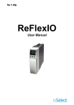 ioSelect ReFlexIO User Manual