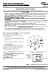 Mobile Shower Commode Chair SAVE THESE INSTRUCTIONS