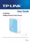 TL-WR702N 150Mbps Wireless N Nano Router