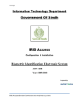 Government Of Sindh IRIS Access - Official Web Portal of Sindh