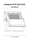 Ilumipanel 40IP Optic 30 RGB - User Manual