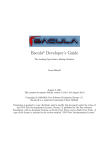 BaculaR Developer`s Guide