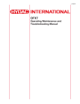 Operating Maintenance and Troubleshooting Manual