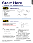 Install Software Unpack Contents Start Here