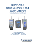 Spark® ATEX Noise Dosimeters and Blaze® Software