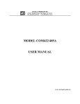 COM422/485A Manual - ACCES I/O Products, Inc.