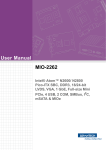 Advantech MIO-2262 User Manual