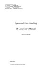 Spacecraft Data Handling IP Core User`s Manual