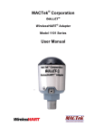 MACTek Corporation User Manual