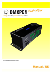 DMXPen Control BOX User Manual