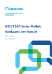 H330S LGA Series Module Hardware User Manual