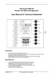 User Manual & Technical Datasheet