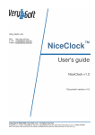 NiceClock - Verysoft