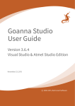 Goanna Studio User Guide
