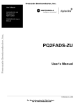 PQ2FADS-ZU Users Manual - Freescale Semiconductor