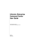 INFORMIX-Enterprise Command Center User Guide