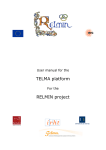 TELMA platform RELMIN project