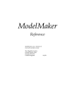ModelMaker Reference Manual