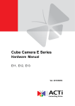 Cube Camera E Series Hardware Manual