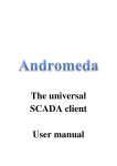 The universal SCADA client User manual - PS-Data