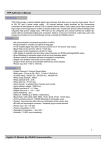TRP-C28 User`s Manual Digital I/O Module By RS485