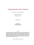 ImageIngester User`s Manual